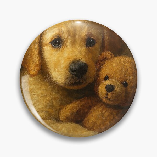 Item preview, Dog and stuff bear  designed and sold by alenaxandra.