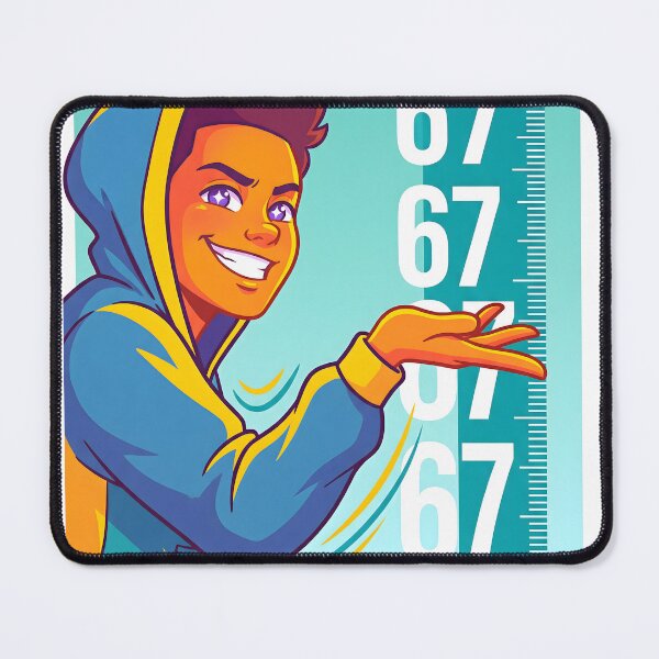 Item preview, 67 Pop Culture Poster – Viral Internet Meme Art Print designed and sold by Echo Trend Prints.