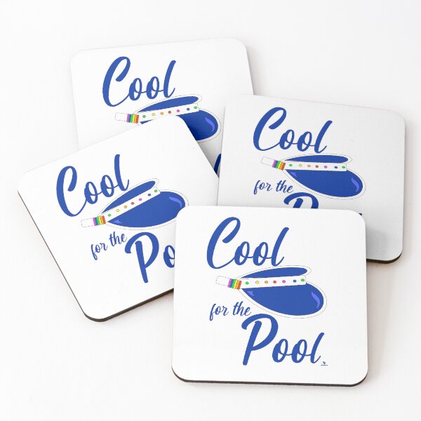 Item preview, Cool For Pool Fun Summer Visor Design designed and sold by mytshirtfort.