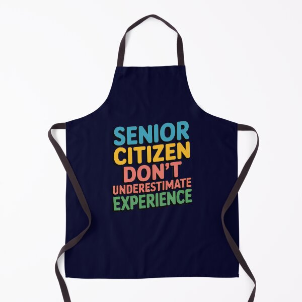 Item preview, Sarcastic Senior Citizen Humor Don't Underestimate Experience designed and sold by fantasticdesign.