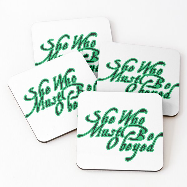 Item preview, She Who Must Be Obeyed Sticker designed and sold by TheSashScene.