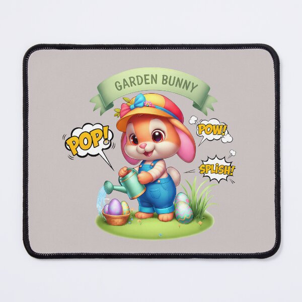 Item preview, Busy Gardener Easter Bunny – Cute Spring Gardening Bunny Design designed and sold by Art-Arcade6.