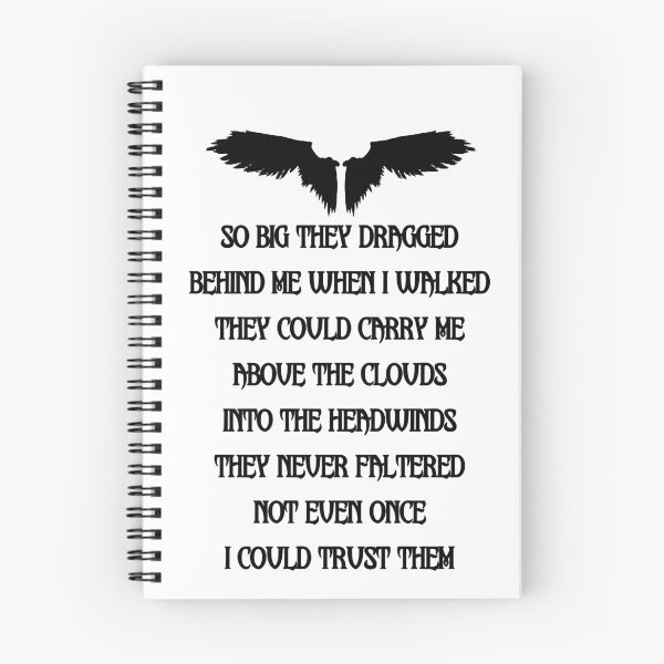 Item preview, They Never Faltered – Wings of Trust Quote Design designed and sold by inallusha.