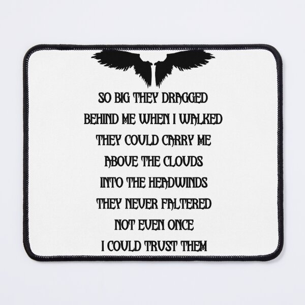 Item preview, They Never Faltered – Wings of Trust Quote Design designed and sold by inallusha.