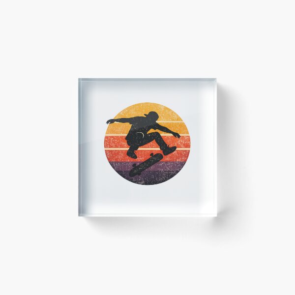 Item preview, Retro Skateboarder Sunset Silhouet designed and sold by Md1982.