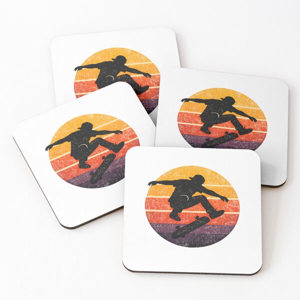Item preview, Retro Skateboarder Sunset Silhouet designed and sold by Md1982.