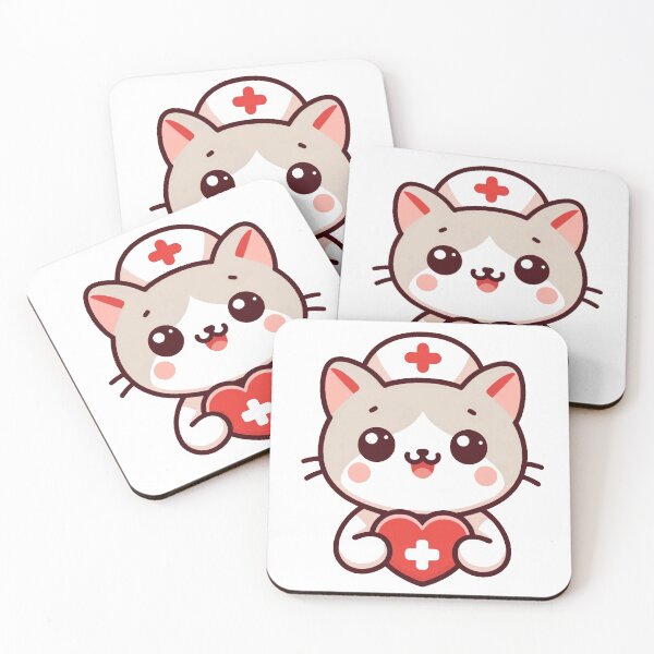 Item preview, Cute Nurse Cat designed and sold by sankura.