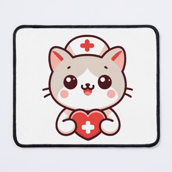 Item preview, Cute Nurse Cat designed and sold by sankura.