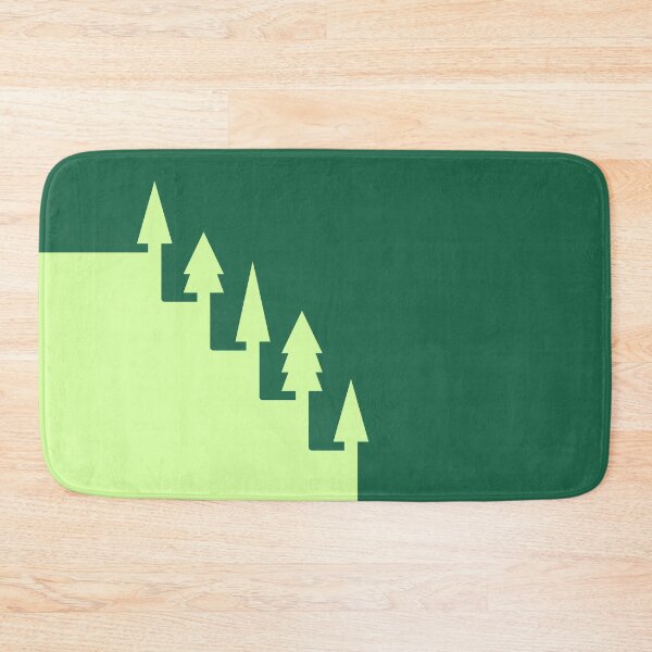 Item preview, Fresh Green Alpine Trail - Minimalist Colour Block Design  designed and sold by Summer Temper.