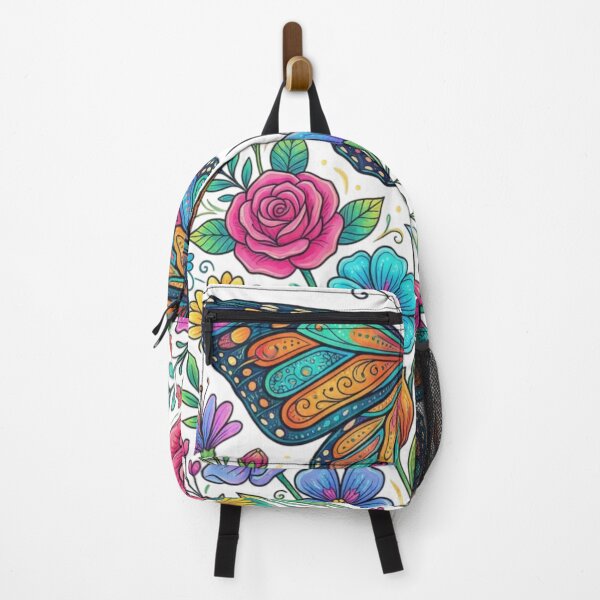 Item preview, Butterflies and flowers designed and sold by PP&RAINBOW SHOP.