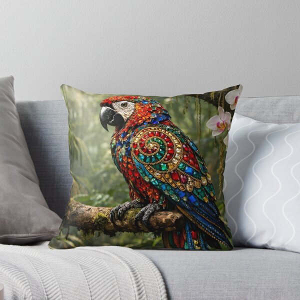 Item preview, Gemstone Parrot designed and sold by RocketAiCat.