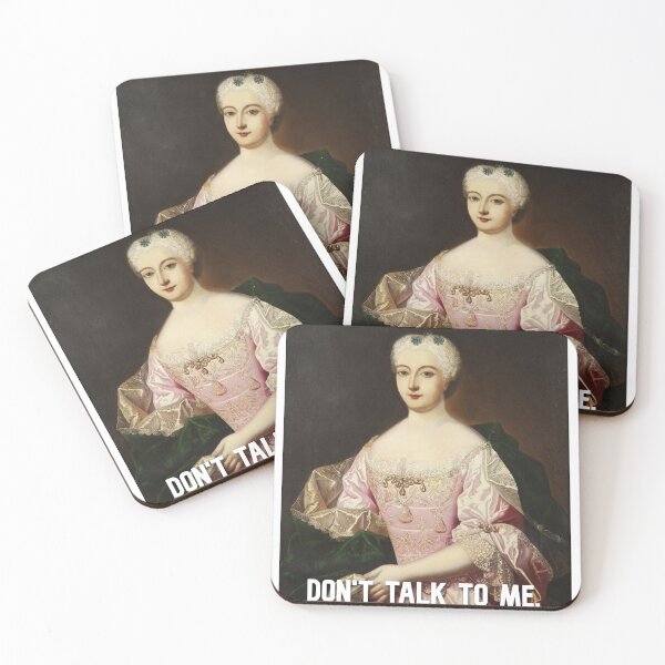 Item preview, Don't talk to me. funny painting design.  designed and sold by TaylorDelGaga.