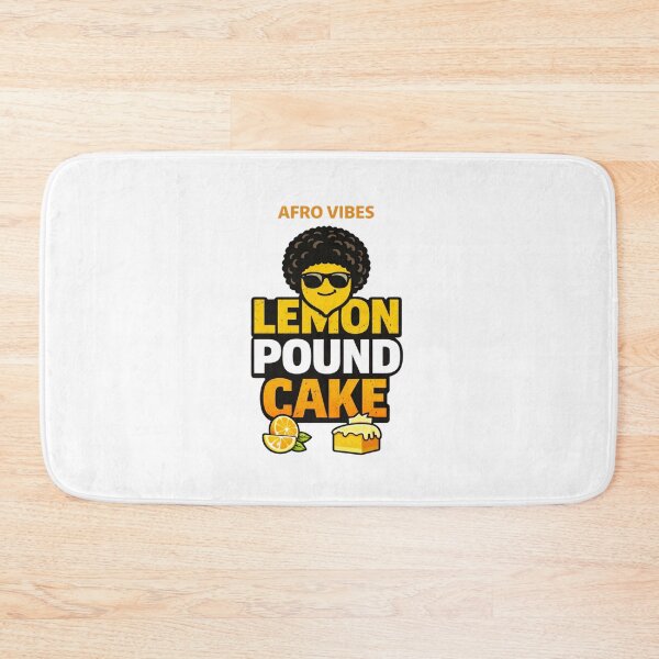 Item preview, Afro Vibes Lemon Pound Cake – Funny Retro Food Pun Design designed and sold by Designs That Speak ✨.
