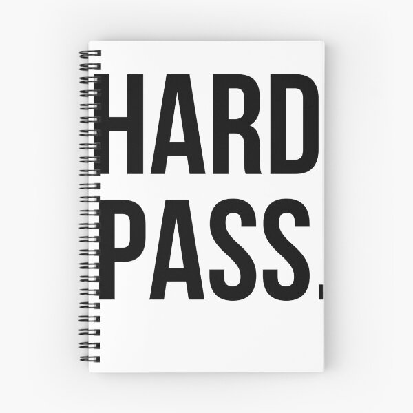 Item preview, Hard Pass Funny Minimalist Quote designed and sold by MoodOffline12427.