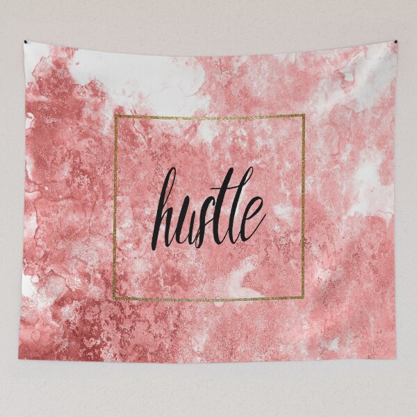 Item preview, Rose Gold Marble Hustle designed and sold by frappechica.