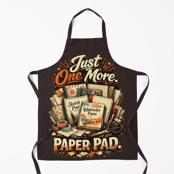 Item preview, Just One More Paper Pad – Scrapbooking & Art Supplies Lover Design designed and sold by blankTeeShirt.