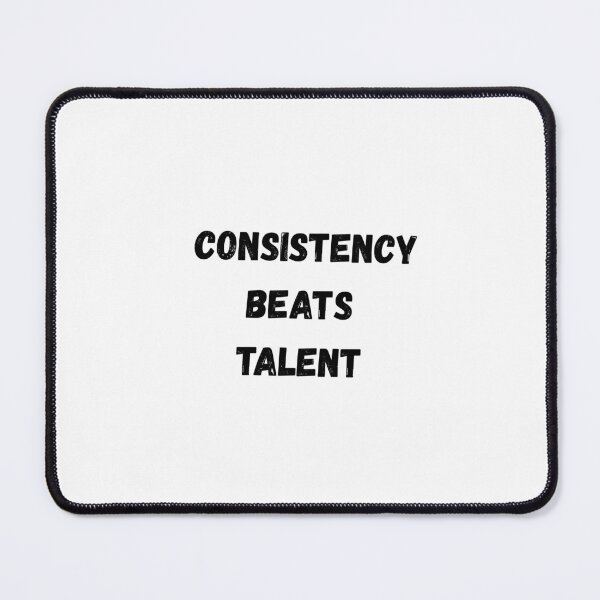 Item preview, Consistency Beats Talent Minimalist Motivational Quote Poster designed and sold by Sulekh Goswami.