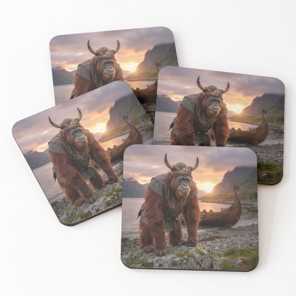 Item preview, Landlubbers Blench as Viking Orangutan Hits the Shore designed and sold by Tridentulus.