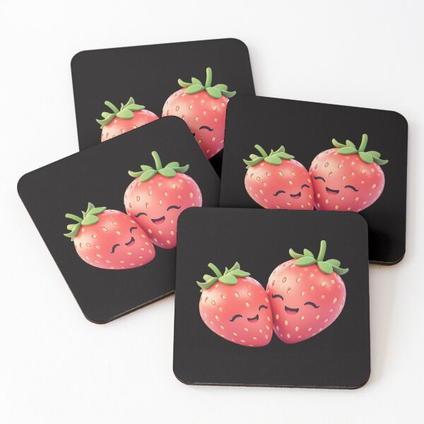 Item preview, Sweet Strawberry Duo designed and sold by sanorastyle.