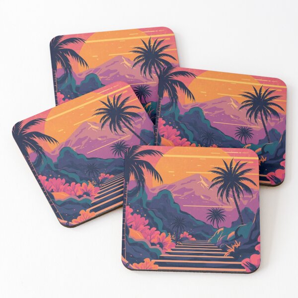 Item preview, colourful beach designed and sold by Shazzi_shop.