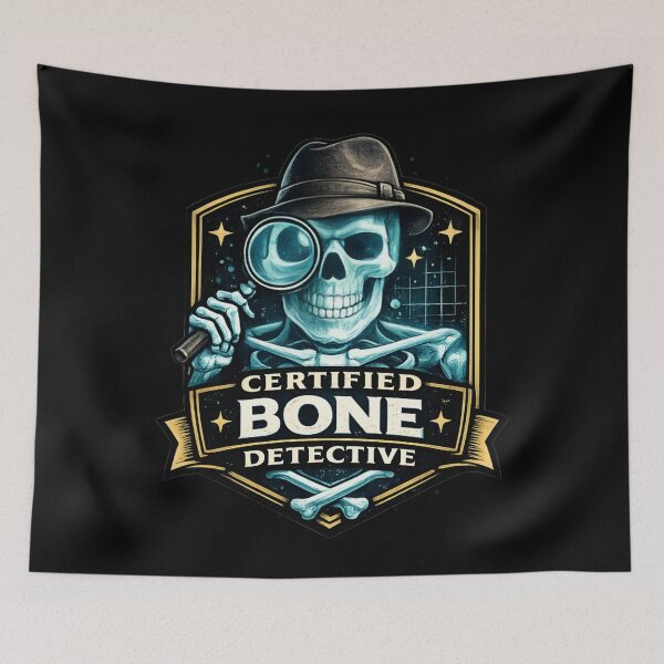 Item preview, Certified Bone Detective – Funny Radiologist designed and sold by SidTastic .