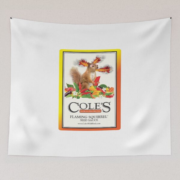 Item preview, Flaming Squirrel Seed Sauce designed and sold by ColesWildBird.