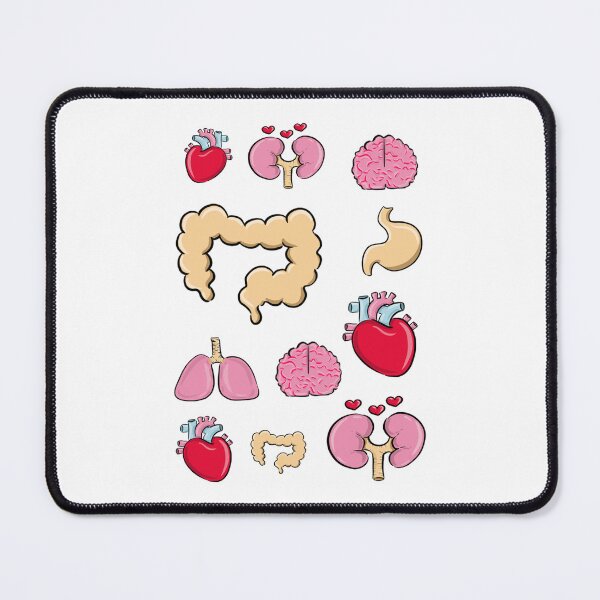 Item preview, Cute Anatomy Organs Sticker Set designed and sold by sankura.