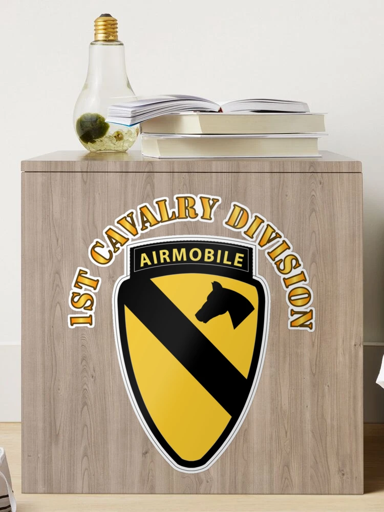 Army - 1st Cavalry Division SSI w Airmobile Tab