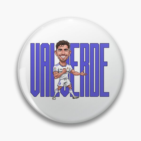 Item preview, Funny caricature of Federico Valverde designed and sold by vectorlove.