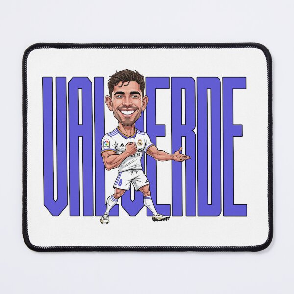 Aperçu de l'œuvre Caricature humoristique de Federico Valverde créée et vendue par vectorlove.