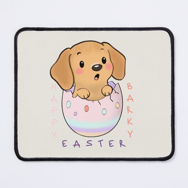 Item preview, Happy Barky Easter Dachshund Hatching From Egg designed and sold by iPrintPaws.