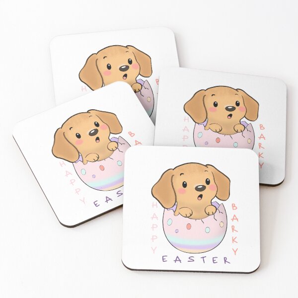 Item preview, Happy Barky Easter Dachshund Hatching From Egg designed and sold by iPrintPaws.