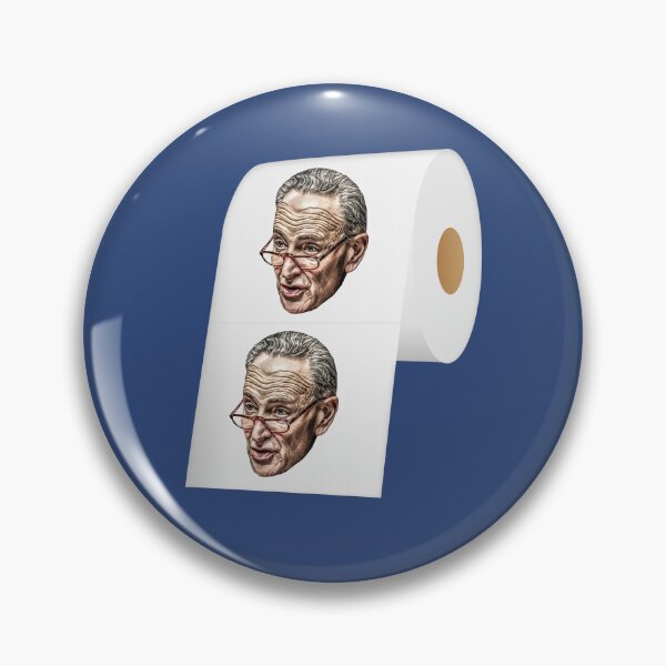 Item preview, Chuck Schumer Face on Toilet Paper Roll  designed and sold by carolina1.