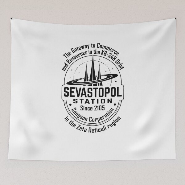 Item preview, Sevastopol Station: Alien Isolation Retro Sci-Fi designed and sold by TshirtsOnline-.