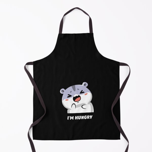 Item preview, Hungry black hamster designed and sold by CozyAStudio.