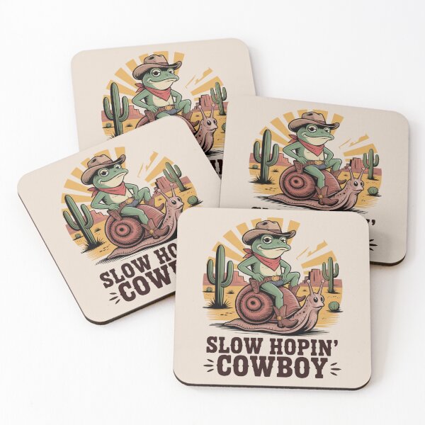 Item preview, lazy western frog - kawaii animal - chibi frog - desert cowboy - cartoon frog - frog t-shirt - cute western - funny western - ranch humor - cowboy aesthetic - adorable frog - animal cowboy  designed and sold by JansenGS.