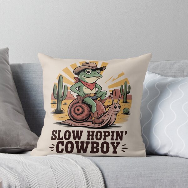 Item preview, lazy western frog - kawaii animal - chibi frog - desert cowboy - cartoon frog - frog t-shirt - cute western - funny western - ranch humor - cowboy aesthetic - adorable frog - animal cowboy  designed and sold by JansenGS.