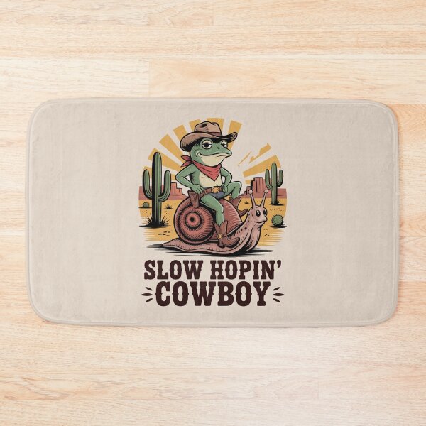 Item preview, lazy western frog - kawaii animal - chibi frog - desert cowboy - cartoon frog - frog t-shirt - cute western - funny western - ranch humor - cowboy aesthetic - adorable frog - animal cowboy  designed and sold by JansenGS.