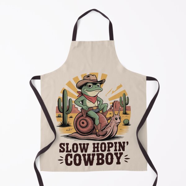 Item preview, lazy western frog - kawaii animal - chibi frog - desert cowboy - cartoon frog - frog t-shirt - cute western - funny western - ranch humor - cowboy aesthetic - adorable frog - animal cowboy designed and sold by JansenGS.