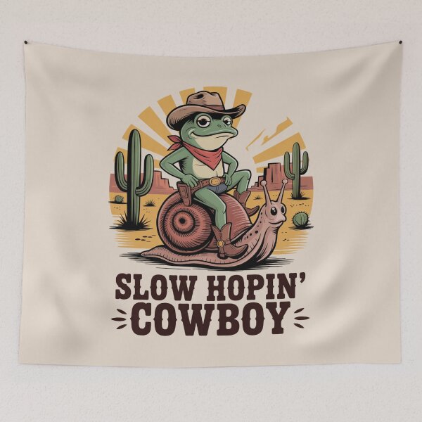 Item preview, lazy western frog - kawaii animal - chibi frog - desert cowboy - cartoon frog - frog t-shirt - cute western - funny western - ranch humor - cowboy aesthetic - adorable frog - animal cowboy  designed and sold by JansenGS.