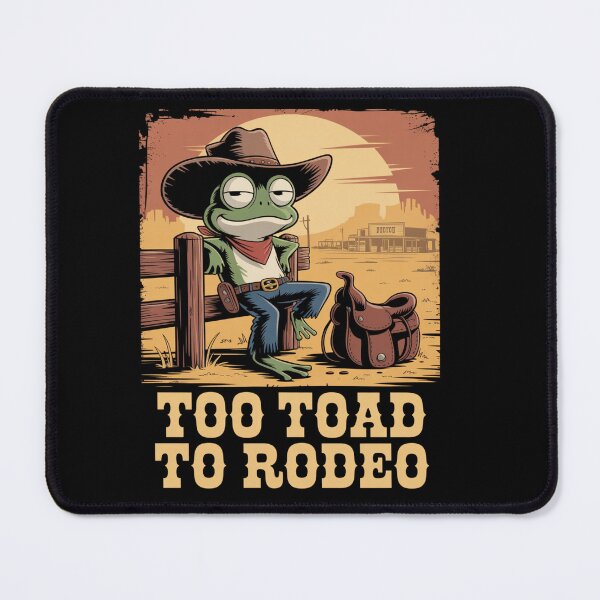 Item preview, lazy western frog - frog cowboy - kawaii frog - cute frog - funny frog - western frog - cowboy frog - sleepy frog - lazy frog - frog lover - cute cowboy - wild west humor - western humor designed and sold by JansenGS.