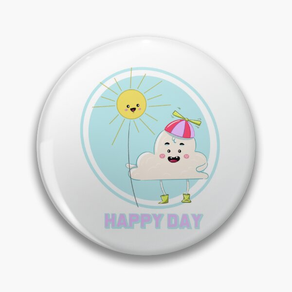 Item preview, Happy Day Cute Cloud designed and sold by sankura.