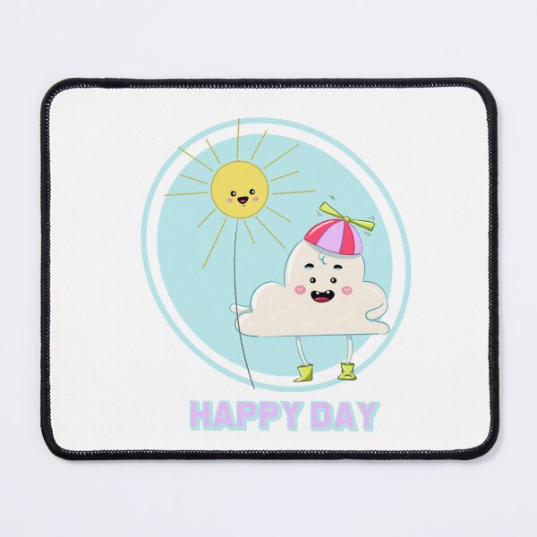 Item preview, Happy Day Cute Cloud designed and sold by sankura.