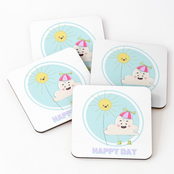 Item preview, Happy Day Cute Cloud designed and sold by sankura.