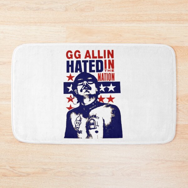 Item preview, GG Allin Hated In The Nation Scum Punk Rock Art designed and sold by Cat-butt-shirts.
