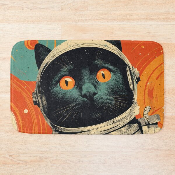 Item preview, Cat in space suit with bright colors designed and sold by anytka.