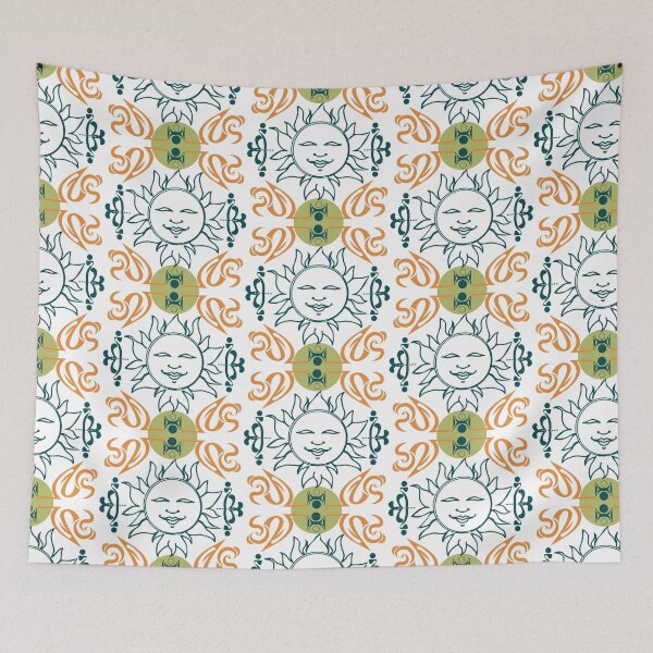 Item preview, Sun motif art nouveau designed and sold by asamijess.