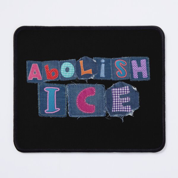 Item preview, abolish ICE_denim patches designed and sold by quinnhopp.
