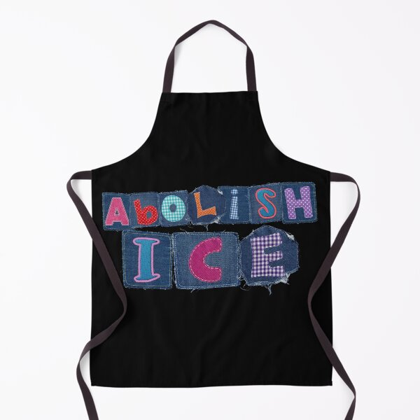 Item preview, abolish ICE_denim patches designed and sold by quinnhopp.