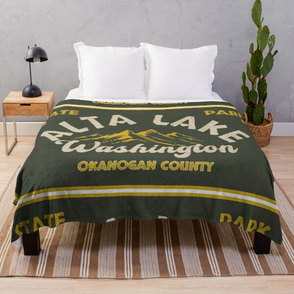 Item preview, Alta Lake State Park, Okanogan County, Washington, badge design designed and sold by Wanderful-roads.